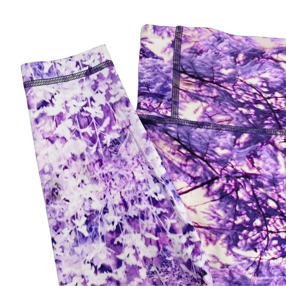 Lululemon Seawheeze Speed Wunder Tight Nulux Fractal Forest Pink Multi 28” - Picture 7 of 15